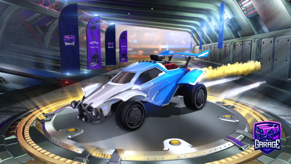 A Rocket League car design from Goxaa