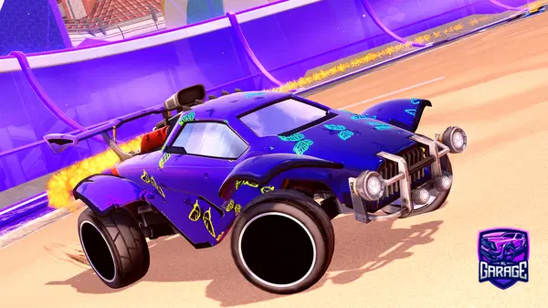 A Rocket League car design from Terrestrialgaming