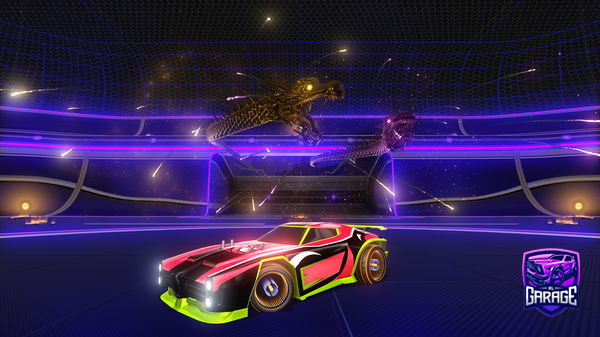 A Rocket League car design from Mabomabo808