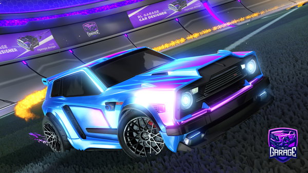 A Rocket League car design from JxshJW