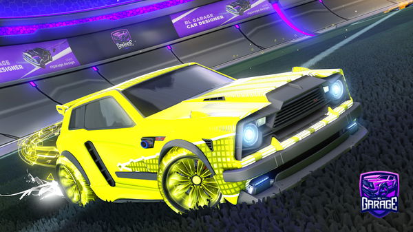 A Rocket League car design from squishynuggets