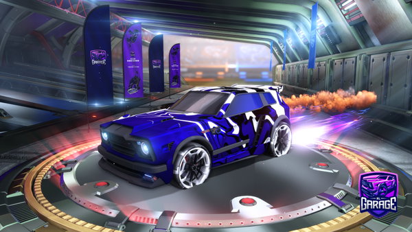 A Rocket League car design from Pupsiejr