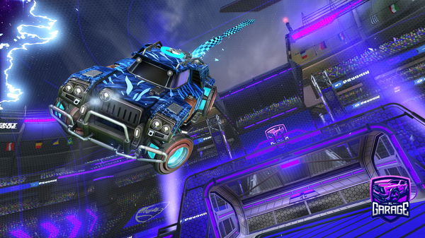 A Rocket League car design from DaghostL7