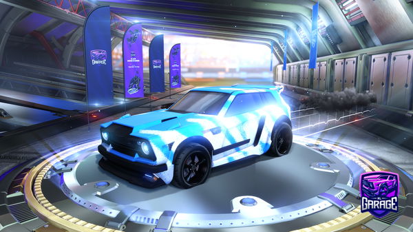 A Rocket League car design from xMotion