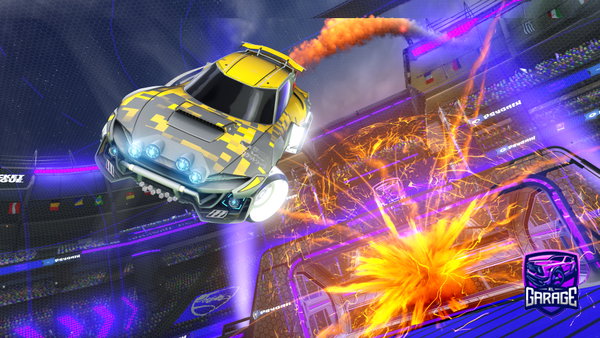 A Rocket League car design from razvanuluss