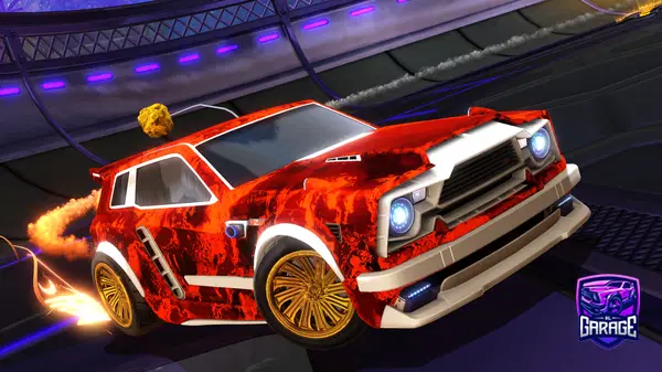 A Rocket League car design from ColeyPoley_12
