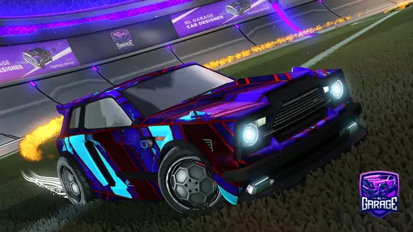 A Rocket League car design from CXCXNUT