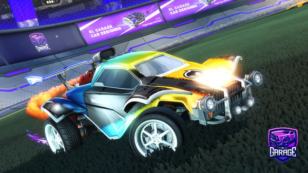 A Rocket League car design from Leon_the_Peon