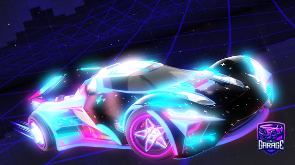 A Rocket League car design from skystrike123