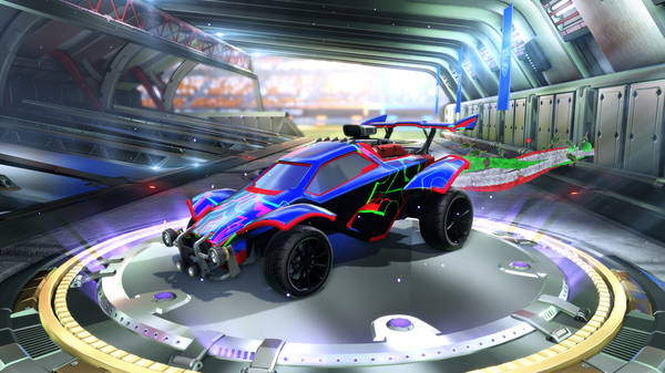 A Rocket League car design from Zirered