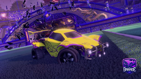 A Rocket League car design from Asdfwoqkn