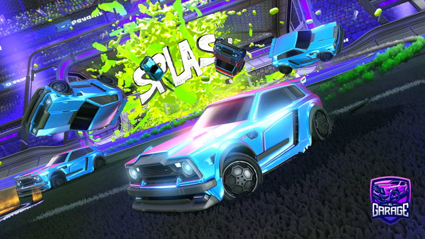 A Rocket League car design from slex1129