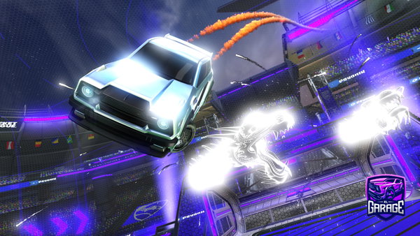 A Rocket League car design from frod79