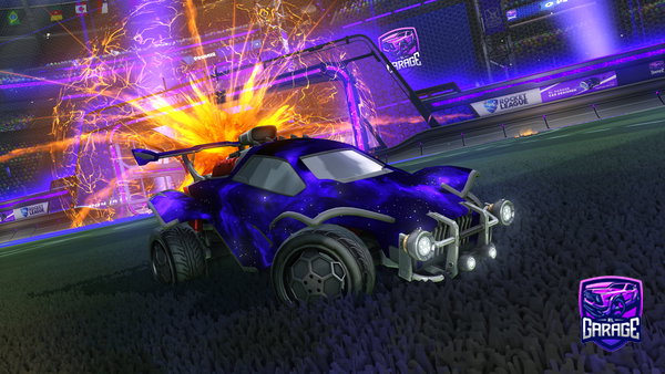 A Rocket League car design from vamosovic