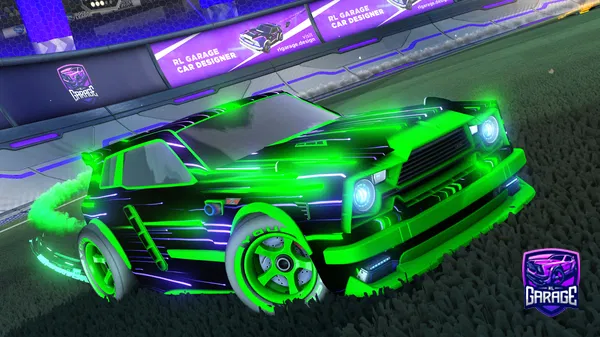 A Rocket League car design from maks999990101