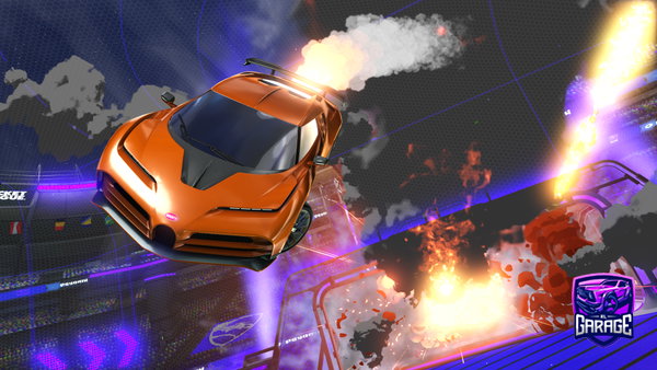 A Rocket League car design from cooperbusse