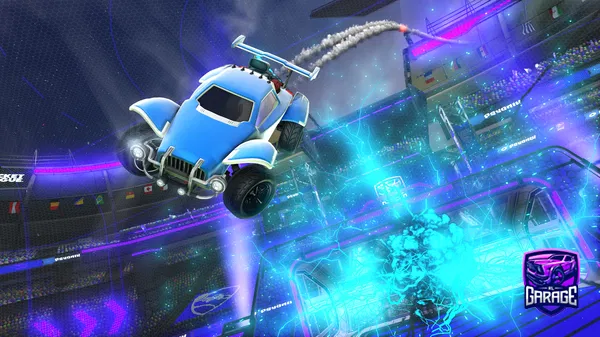 A Rocket League car design from broski5k