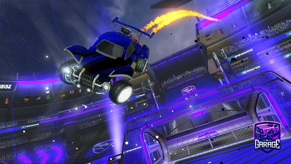 A Rocket League car design from BurnningPotato