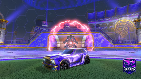 A Rocket League car design from 14Milljoe