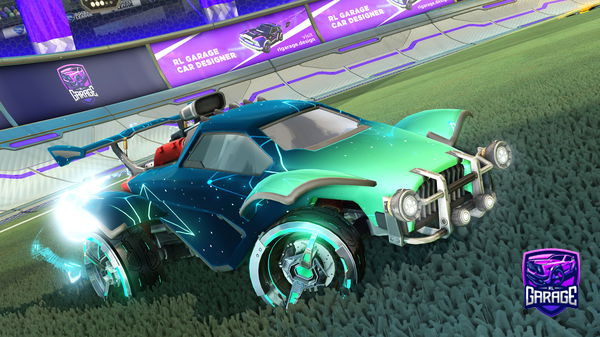 A Rocket League car design from zylladys