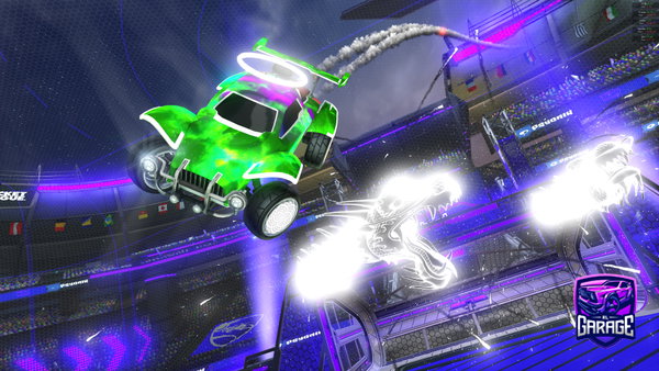A Rocket League car design from magicat01