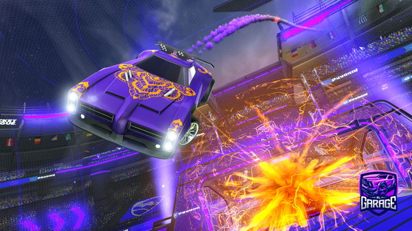 A Rocket League car design from Nera_Rl