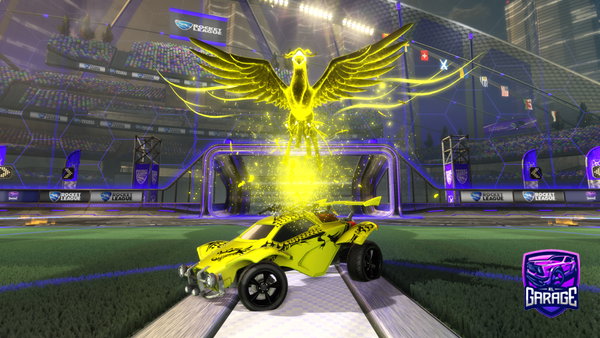A Rocket League car design from Pontyees