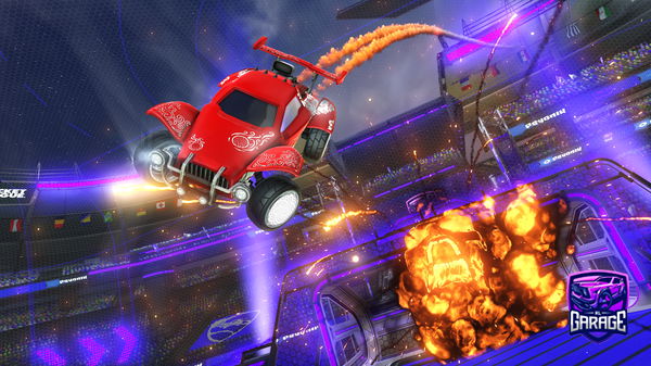 A Rocket League car design from midovx