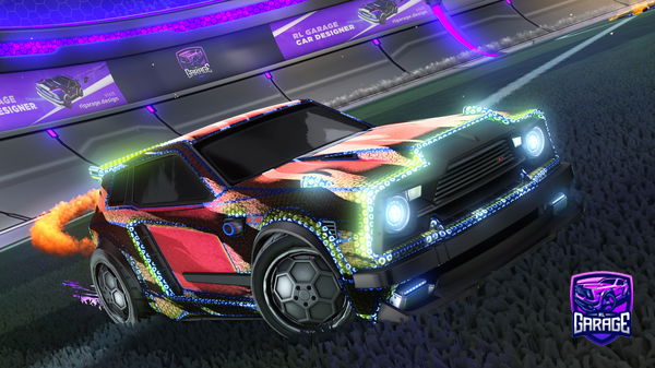 A Rocket League car design from PriimeRL