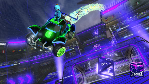 A Rocket League car design from ProMeteor40073