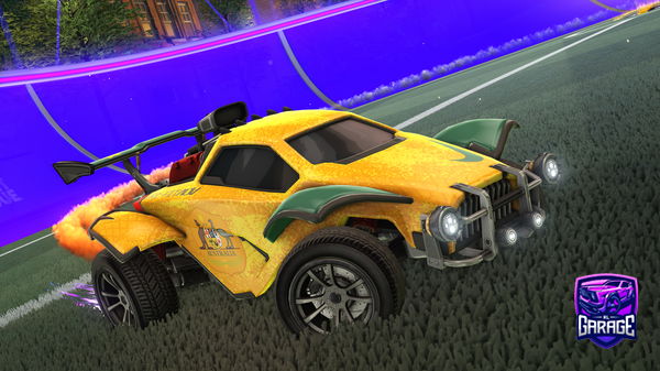A Rocket League car design from Miata22b