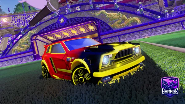 A Rocket League car design from toxicblades9631