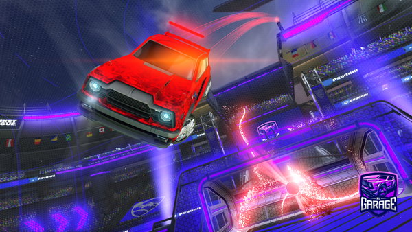 A Rocket League car design from BlackxXstar21