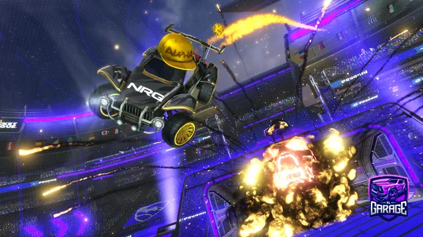 A Rocket League car design from jackarino11