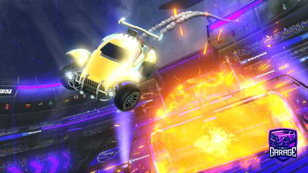 A Rocket League car design from SillySimonRL