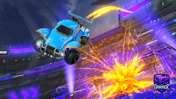 A Rocket League car design from Jmc23