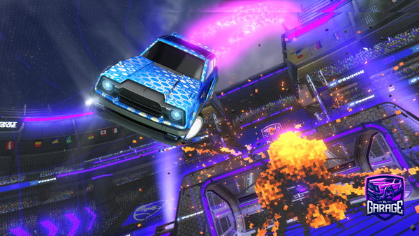 A Rocket League car design from C_Cozmo