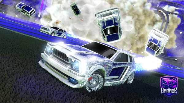 A Rocket League car design from MrCarrot15