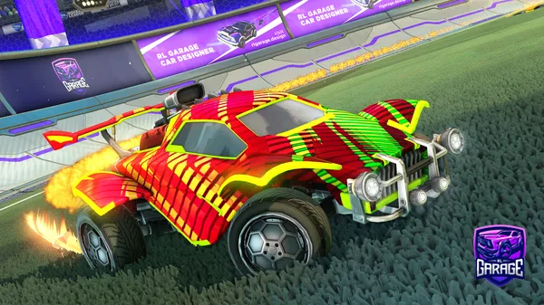 A Rocket League car design from legend3521487