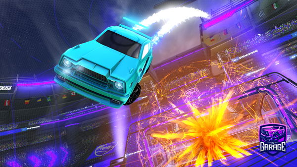 A Rocket League car design from rpavsbdu