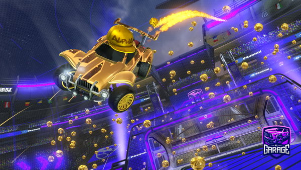 A Rocket League car design from rufust