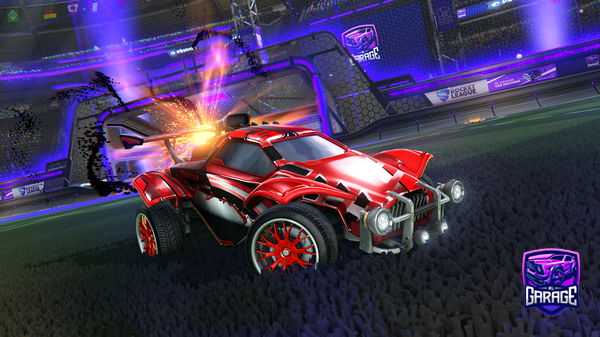A Rocket League car design from R_2020_king