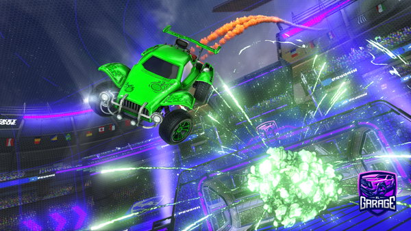 A Rocket League car design from CJMont12