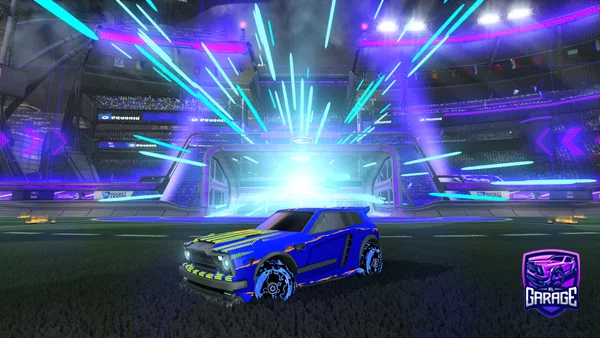 A Rocket League car design from ShadowMike3