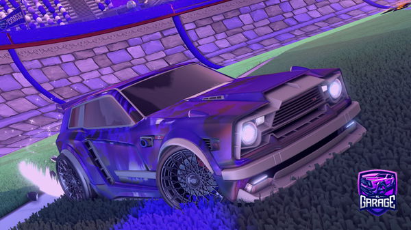A Rocket League car design from Mrbachira