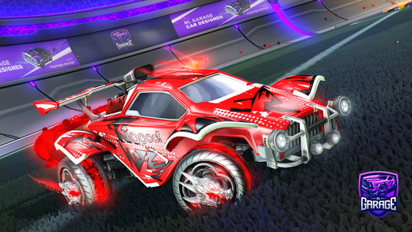 A Rocket League car design from RbbinHero