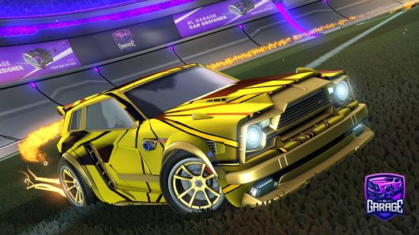 A Rocket League car design from kabdr_01