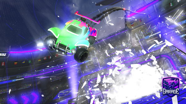A Rocket League car design from Grubejust