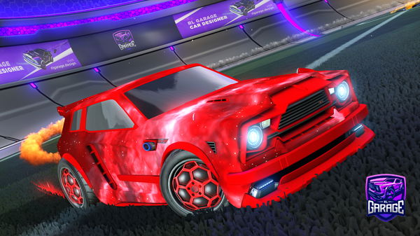 A Rocket League car design from Tradingnoobmerchant