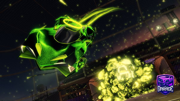 A Rocket League car design from neksordir